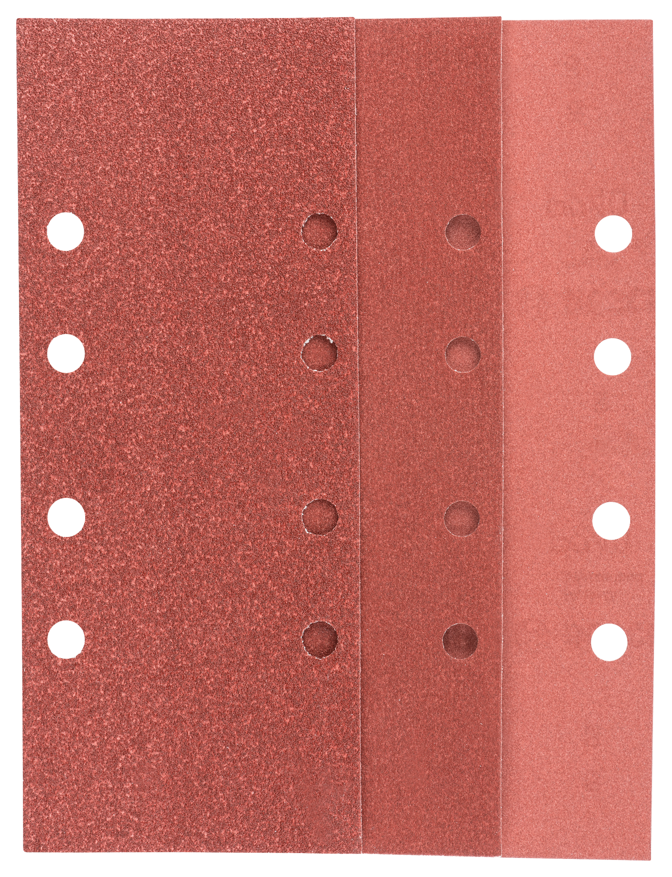 8x gelocht BOSCH Schleifblatt-Set f ,60-240 Schwingschleifer,25-tlg.,93x230mm 